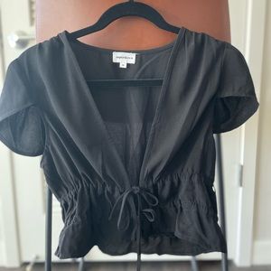 Revolve - Superdown black blouse
